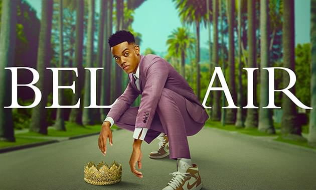 Pôster da série Bel-Air, com Will e outros personagens principais